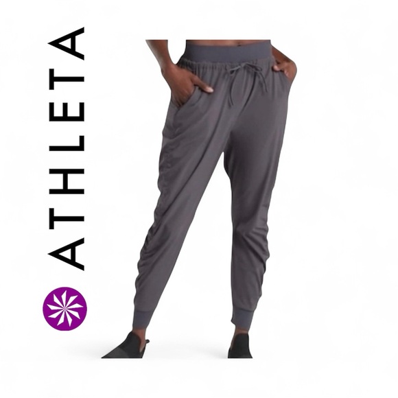 Athleta Pants - Athleta Attitude Gray Jogger Pants